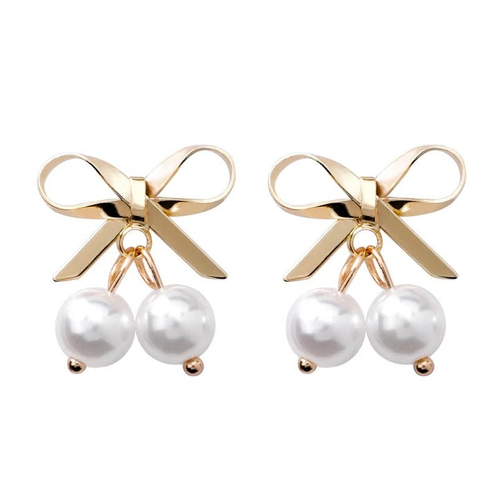 Korean Bow Earring For Women