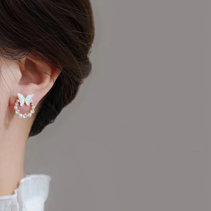 Butterfly Korean Earring For Women