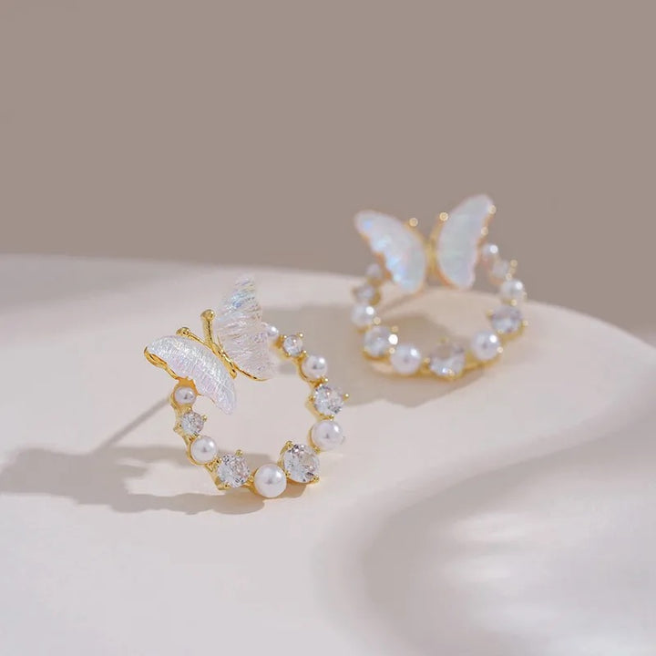 Butterfly Korean Earring For Women