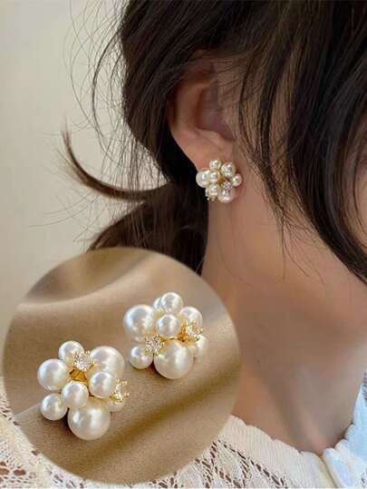 Pearl Korean Earring