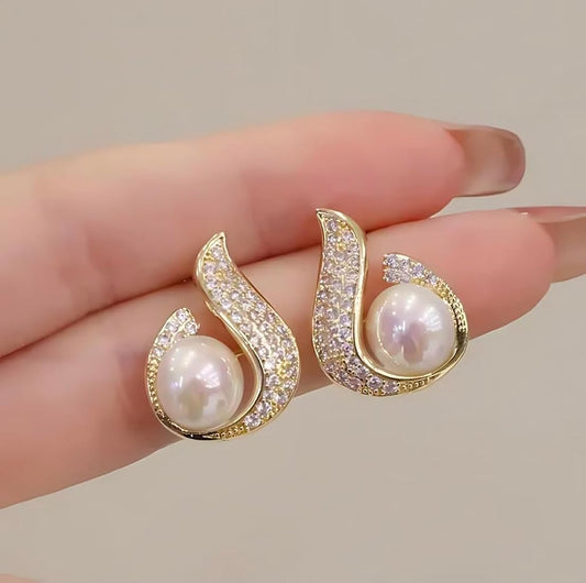 Pearl Korean Earring