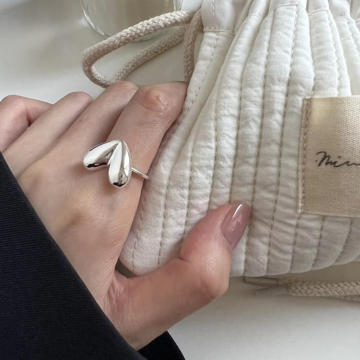 Heart Trendy Korean Rings