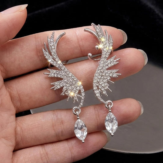 Stone designer Korean Long earring