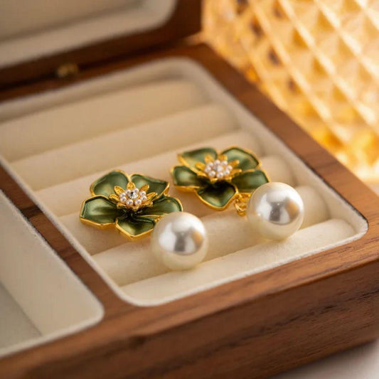 Flower Korean earring