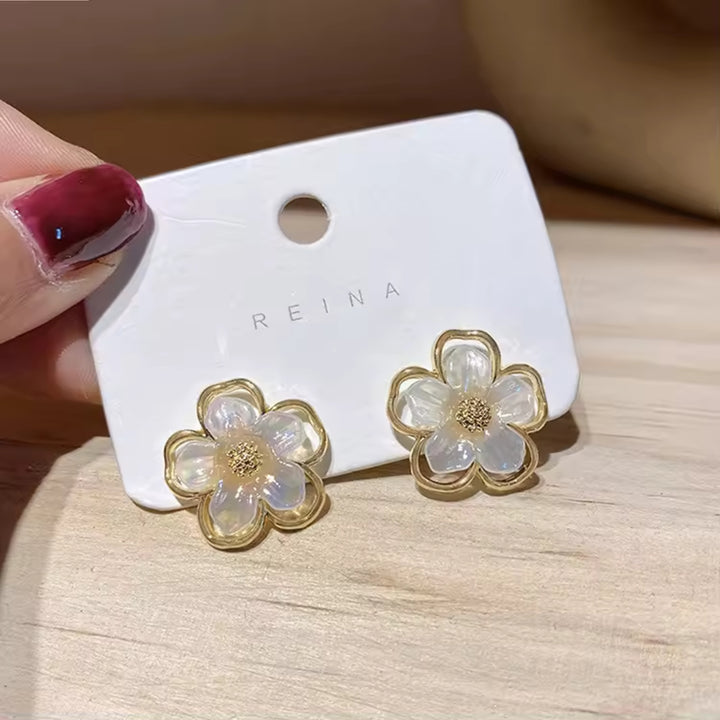 Flower Korean Earring