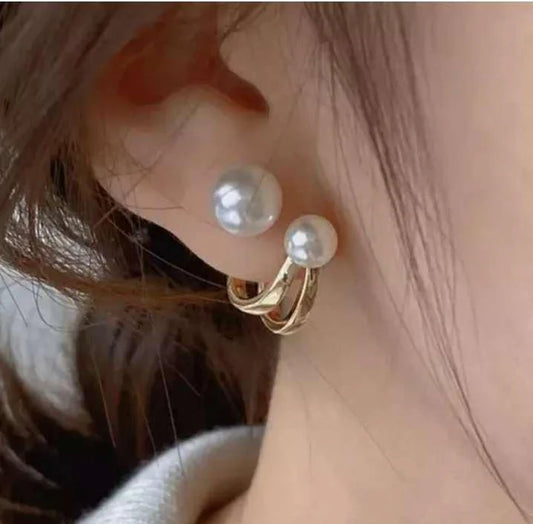 Pearl Minimal Korean Earring