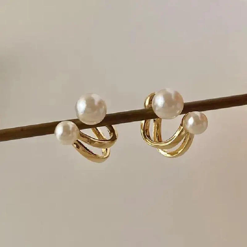 Pearl Minimal Korean Earring