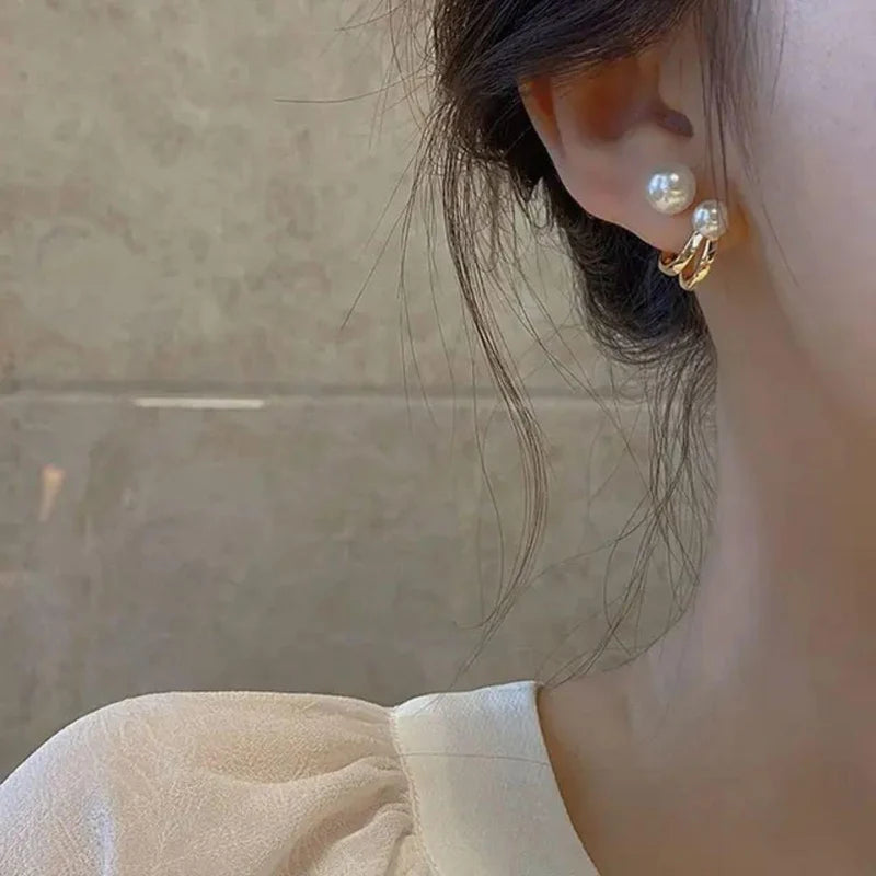 Pearl Minimal Korean Earring