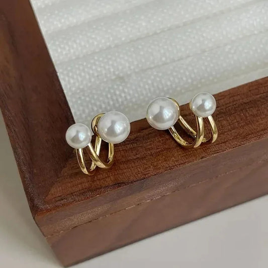 Pearl Minimal Korean Earring